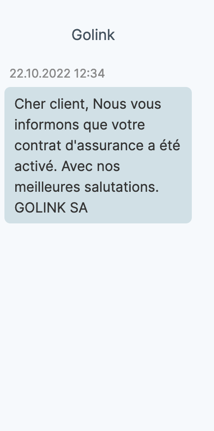 message